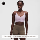 lululemon丨Flow Y 女士褶饰运动内衣 B/C LW2F42S 悦动丁香紫 M