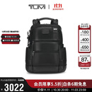 途明（TUMI）FREMONT系列男士双肩包商务牛皮革大容量电脑包黑色 男友老公双11
