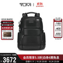 途明（TUMI）FREMONT系列男士双肩包商务牛皮革大容量电脑包黑色 男友老公双11