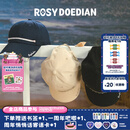 ROSYDOEDIAN圆圆的脑壳 抽绳鸭舌帽 韩版百搭软顶显脸小防晒遮阳帽子棒球帽 卡其 均码