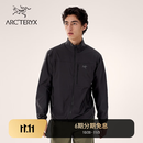 ARC'TERYX始祖鸟 SQUAMISH JACKET 男子 风壳®夹克 BLACK/黑色 L