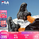 FILA虎爪棉鞋|斐乐儿童童鞋棉靴26冬季新款男女童高帮保暖运动鞋