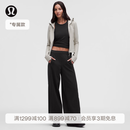 lululemon丨Define Luon™ 女士加宽阔腿裤*常规版型 LW5IUIS 黑色 线上专享 S