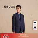 ERDOS 西装休闲干练商务优雅修身男西服外套 藏蓝 L 175/96A