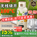 孕贝可烧开便携式恒温杯 恒温水壶婴儿外出冲奶暖奶保温杯 无线烧水杯 【真烧开100℃】便携恒温泡奶杯 500ml +原装闪充适配器 【整机3C认证】+【母婴级316L内胆】+【30W极速闪充】