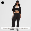 lululemon丨Loungeful女士经典剪裁高腰运动裤*亚洲版型 LW5ID5A 黑色 S