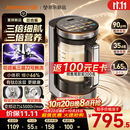 九阳（Joyoung）【重磅新品】巨齿鲨小体积破壁机有钛0涂层多功能1.65L小圆满变频轻音豆浆机B51