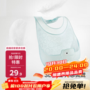 babycare宝宝吃饭围兜辅食饭兜防水硅胶婴儿儿童围嘴口水兜巾【超轻3D】