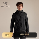 ARC'TERYX始祖鸟 SQUAMISH HOODY 男子 风壳®夹克 Black/黑色 M