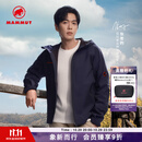 猛犸象（MAMMUT）【抓绒款】Clion 红标男女款户外防风保暖休闲夹克外套刺绣标软壳 黑色【红标】 L