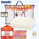 邓禄普（Dunlopillo）青少年乳胶枕荷兰进口特拉雷Talalay天然乳胶枕物理发泡工艺