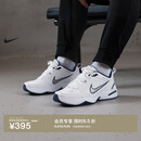 耐克轻便训练鞋秋冬健身缓震老爹鞋NIKE AIR MONARCH 4 415445 102白色/金属银/深藏青 42