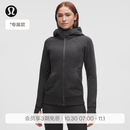 lululemon丨Scuba™ 女士拉链连帽衫*拉绒 LW3JGYS 石墨灰 线上专享 S /6