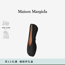 MAISON MARGIELA[限量补货]马吉拉Tabi分趾褶皱芭蕾舞鞋黑色单鞋女鞋子 T8013黑色-升级款 38