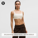 lululemon丨FlexyFlex 女士方领口运动内衣 速干芯吸 LW2EUCS 浅象牙白 S /M