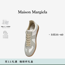 MAISON MARGIELA马吉拉情侣德训鞋拼接小白鞋休闲运动鞋经典款女单鞋 T1016水洗白 37