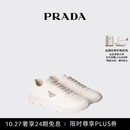 PRADA/普拉达【礼物】男士金属徽标饰Prax运动鞋 象牙色 39 （5）