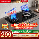 荣事达（Royalstar）【非凡系列】燃气灶煤气灶双灶家用 5.2kW天然气双眼灶具嵌入式台式一级能效70%热效率 JZT-S51B