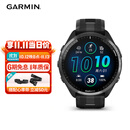 佳明（GARMIN）Forerunner965铁三跑步游泳滑雪户外运动智能手表男女表极夜黑