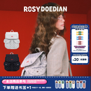 ROSYDOEDIAN波点双肩包大容量旅行背包简约商务出差便携轻便旅行包双11 DIANDIAN包（灰色）