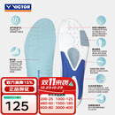 威克多（VICTOR）羽毛球鞋垫 透气减震男女款超临界氮气发泡加厚鞋垫 VT-XDCNLite VT-XDCNLite L（265-275mm）鞋41-43码