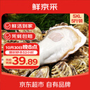 鲜京采  鲜活生蚝5XL 净重5斤 9-12只 乳山牡蛎 火锅 新鲜海鲜 贝类