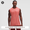 lululemon丨Metal Vent Tech™ 男士运动背心 芯吸透湿 LM1364S 炽樱橙/都市沙棕 M