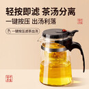 飘逸壶泡茶壶耐热高温玻璃沏茶过滤内胆冲茶器家用茶具套装 飘逸杯500mL1个