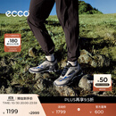 爱步（ECCO）BIOM户外运动鞋男 弓足支撑越野跑鞋徒步鞋 健步C踪迹803384 砂砾灰/岩石灰/宝蓝色80338461216 42 （尺码偏小，建议拍大一码）
