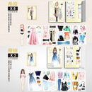 CC BEAUTY磁力贴公主换装贴纸儿童学生女孩贴画磁性玩具4岁反复女生diy 换装佳人-希拉+夏树