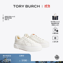 Tory Burch 汤丽柏琦 拼色厚底休闲运动鞋 TB 156540 雪花白/方解石白 100 37.5 7
