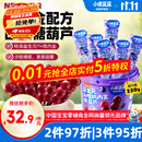小鹿蓝蓝0添加蔗糖山楂棒鸡内金糖葫芦宝宝儿童零食桑葚蓝莓味220g