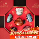 宋蕴双师联名锔钉紫砂壶敦煌五福茶杯功夫茶具套装乔迁退休新婚礼物