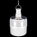 奥罗登LED充电灯泡停电应急照明灯家用式超亮户外露营灯夜市摆摊地摊灯 爆亮遥控600w白光太阳能充电+电