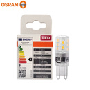 欧司朗(OSRAM)LED灯珠G9插脚插泡LED节能灯泡 替换卤素灯台灯灯珠220V 3W/827黄光-替换卤素30W-可调光