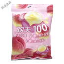 欢夫100果汁软糖趣味剥皮软糖夹心爆浆糖果网红儿童零食糖果礼物 白桃味70g*10袋