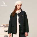 哈吉斯（HAZZYS）女装PHI两面穿棉服ASSSU0BDX05 藏青色NV 160/84A38