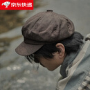 千姿娇媚日系复古文艺百搭八角帽男网红薄款英伦报童帽贝雷帽画家帽潮帽子 58cm