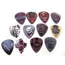vorson 吉他拨片 骷髅拨片 贝斯拨片 赛璐璐材质 12片套装 CRP-12 CRP-0.58MM-12片套装