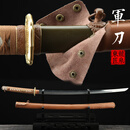 東匠九八式98军指挥刀百炼花纹钢唐横刃居合道真刀长刀短刀钢刀未开刃