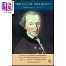 纯粹理性批判 第2版 英文原版 Critique of Pure Reason Second Edition I Kant N Kemp Smith 康德 德国古典哲学