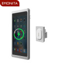 EMONITA 平板电脑挂墙支架定时快充18w适用10.2英寸pro11英寸air45mini6底座 iPad10.2银白色快充