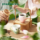 星巴克（Starbucks）羊驼乐园系列 粉绿款陶瓷对杯礼盒情侣款  男女士 七夕节日送礼 粉绿款陶瓷对杯礼盒