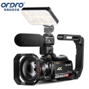 欧达（ORDRO）AC5摄像机专业4K直播摄影机高清数码录像机DV抖音vlog短视频会议婚庆家用旅游 12倍光学变焦