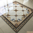 崇朝欧式客厅拼花地砖走廊过道瓷砖镀金无限抛晶砖入户玄关地毯花8008 2点4x2点4米高温版