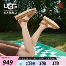 UGG2023夏季新款女士凉鞋可调节式束带沙滩鞋平底舒适凉鞋 1136783 CHE | 栗色 38