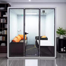 声普移动隔音房静音仓睡眠舱电话亭家用录音棚办公洽谈室唱歌房直播间 SP三代旗舰版2.0*2.0*2.4