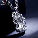 爱朵钻 铂金铜钱貔貅吊坠男款精品pt950白金挂坠礼物送老公 【金钱貔貅吊坠】11.9-12.1克+配送皮绳