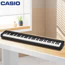 卡西欧（CASIO）电钢琴CDPS110黑色88键重锤数码电子钢琴时尚轻薄便携单机款