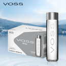 芙丝（VOSS）挪威原装进口饮用天然泉水(深层自流)375ml*24瓶(玻璃瓶)休闲泡茶